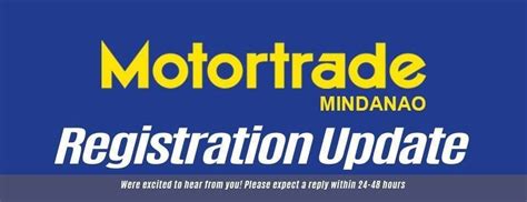 Motortrade Mindanao OR/CR Checking .